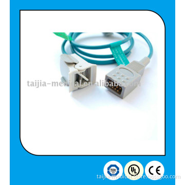 Reusable Pediatric finger clip pulse oximeter probe sensor